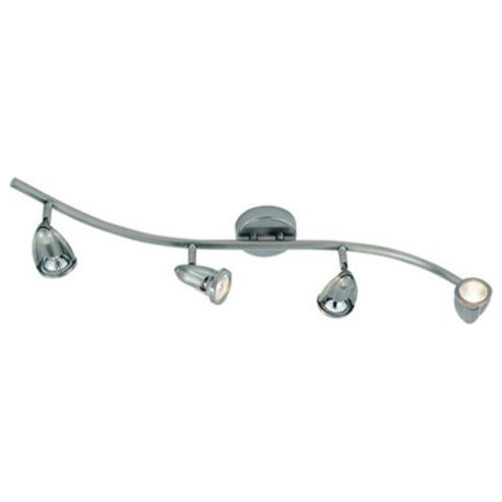 Trans Globe Lighting W-466 Stingray Magnetic Rail Kit - Brushed Nickel