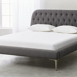 Seraphina Grey Bed | CB2 - Baby And Kids