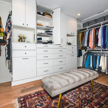 Upscale, Minimalist Dressing Room Closet