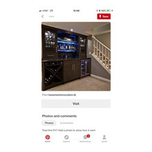 Basement bar