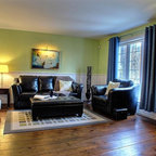 My Houzz: Traditional Home With Cottage Flair - Transitional - Living