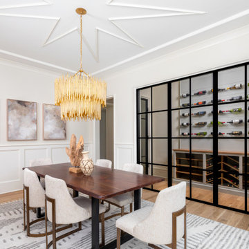 Dining Room 6015 Lansing by Pike Properties - Charlotte Custom Home Builder