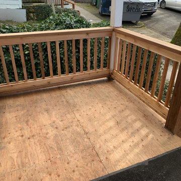 Winchester- main entrance stairs rebuild