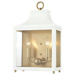Mitzi by Hudson Valley Lighting - Leigh 2-Light Wall Sconce, Aged Brass & White Finish - We get it. Everyone deserves to enjoy the benefits of good design in their home, and now everyone can. Meet Mitzi. Inspired by the founder of Hudson Valley Lighting's grandmother, a painter and master antique-finder, Mitzi mixes classic with contemporary, sacrificing no quality along the way. Designed with thoughtful simplicity, each fixture embodies form and function in perfect harmony. Less clutter and more creativity, Mitzi is attainable high design.