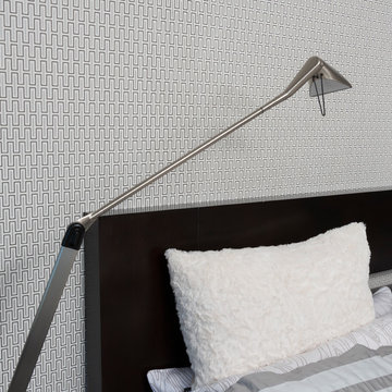 MASTER BEDROOM - wallpaper.carpet.paint