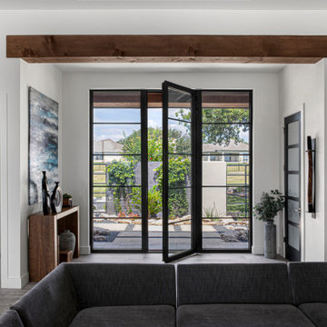 Organic Modern Front Entry
