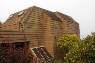 Inspiration for a timeless exterior home remodel in Seattle