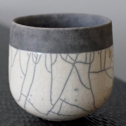 Minsk Raku Half Bowl - Decorative Bowls