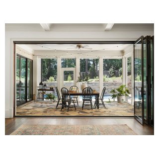 Sophisticated Home Renovation in Chastain Park - Transitional - Porch ...
