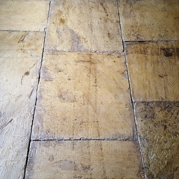 Old Yorkstone Tiled Floor Transformed at the Salts Mill