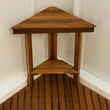 Shower and Bathroom Benches - Corner Bench