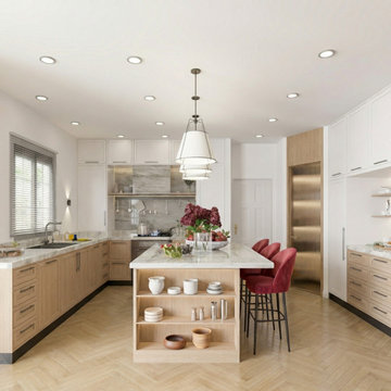 Elegant Transitional Kitchen