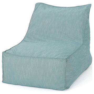 3 Ft Water Resistant Fabric Bean Bag Chair, Teal