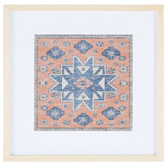 Safavieh Ishtar 18" Terracotta Framed Textile Wall Art, #N/A