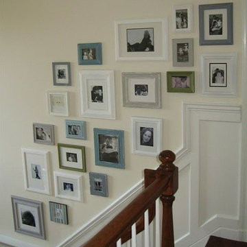 staircase wall decorating ideas