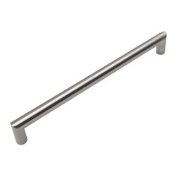 Cosmas - Cosmas 703-192SN Satin Nickel Cabinet Bar Pull, 7-1/2" Hole Centers, Set of 5 - Cabinet And Drawer Handle Pulls