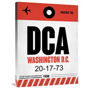 "DCA Washington Luggage Tag 1" Fine Art Print