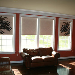 Persona:  Design Your Own Shades with Personality - Roller Shades
