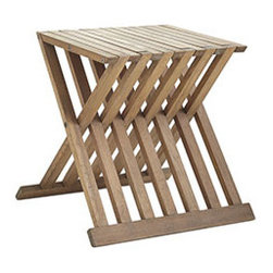 SLATTED FOLDING TABLE - Folding Tables