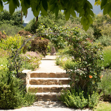 Mixed Mediterranean Ojai Home