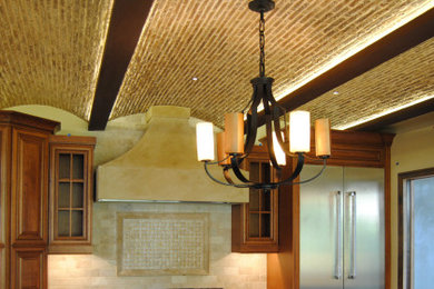 Tuscan home design photo in San Diego
