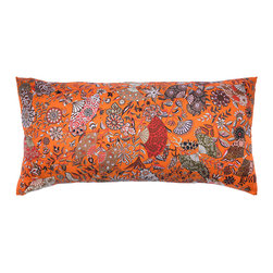 &ldquo;Fleurs et Papillons de Tissus&rdquo; Herm&egrave;s Silk Scarf Pillow - Decorative Pillows