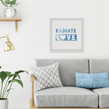 "Radiate Love" Framed Painting Print