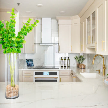 Coral Gables Kitchen Remodel – Modern Classic Refacing Transformation