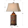 Uttermost Colorful Flowers Table Lamp