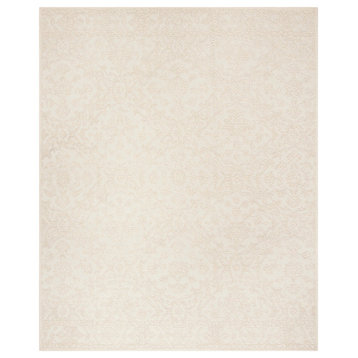 Safavieh Trace Collection TRC102 Rug, Ivory, 8' X 10'