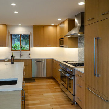 Scandnavian Redux | A fresh modern look for a mid-century rambler.