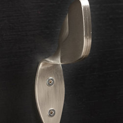 VRI Robe Hook, brushed nickel - Robe & Towel Hooks