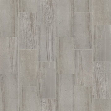 Shaw CS91Q Coliseum - 12" x 24" Rectangle Floor and Wall Tile - - Pewter