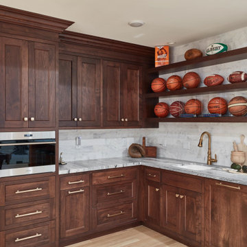 Fantasy Ocean Marble Kitchen
