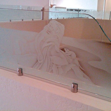 Hindu Gods Project. Installation Photo of Genesh. Custom designed, fabricated
