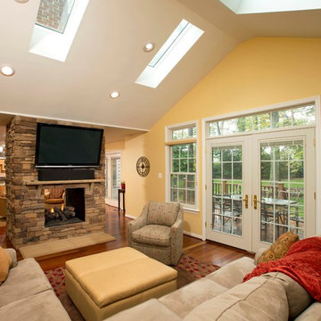 A Colonial in Vienna, VA, Transformed for a Growing Family