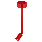 Troy RLM - LED Bullet Head Pendant, Red - RLM stands for Reflective Luminaire Manufacturer.