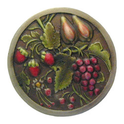 Inviting Home Inc. - Tuscan Bounty, Hand-Tinted Antique-Style Brass - Cabinet And Drawer Knobs