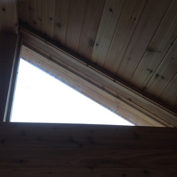 Chain O' Lakes Cedar Room Addition and Cedar Deck with Glass Railing