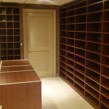 Huge Walk-in Shoe and Handbag Custom Closet (Mendham NJ)