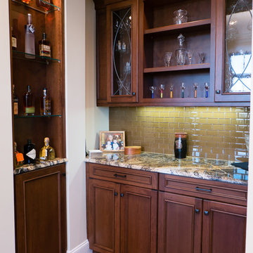 Jim's Library, Bar & Built-Ins.