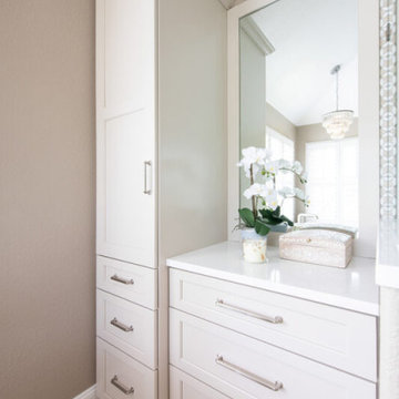 Nashotah Master Bath Remodel: Stylish Storage Solutions