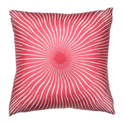 "Soleil" Herm&egrave;s Silk Scarf Pillow - Decorative Pillows