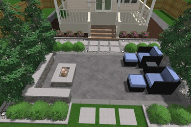 Modern Backyard Space