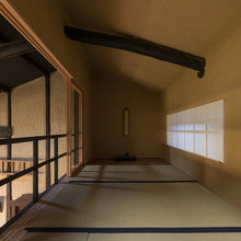 upstairs