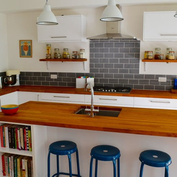 South London 1930s terraced house kitchen/diner extension