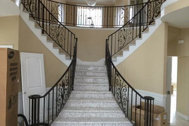 Example of a southwest home design design