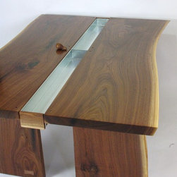 Walnut Live Edge Table - Dining Tables
