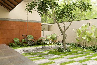 Tropical Modern residence @ Kottarakara