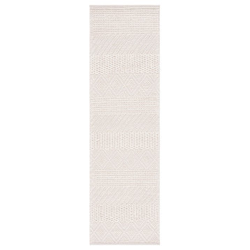 Safavieh Natura Collection NAT213A Rug, Ivory, 2'3" x 8'